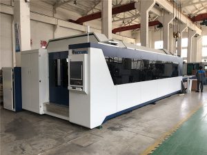 professional cnc lif lazer kəsici maşın 1000w 1500w mübadilə masası ilə