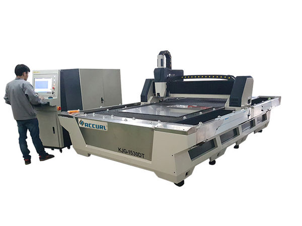 tam qapalı cnc lif lazer kəsici maşın 1000w 1080nm lazer