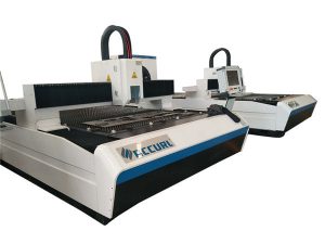 metal təbəqə sənaye lazer kəsmə maşını 500w əlavə qorunma sistemi