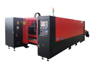 Karbon polad kəsmə üçün 1000w sənaye lazer kəsmə maşını aşağı səs-küy yüksək dəqiqlik