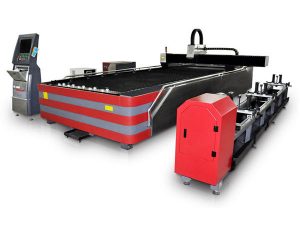 qapalı tip cnc lif lazer kəsmə maşını 500w / 1000w yüksək gücü
