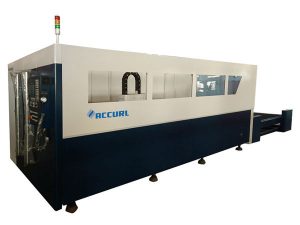 cnc nəzarət lif lazer boru kəsmə maşını, gümüş fiber optik lazer kəsici